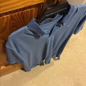 Southern tide Blue Striped Polo Shirt